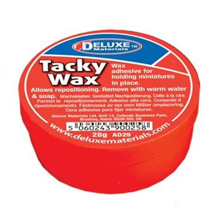 Tacky wax