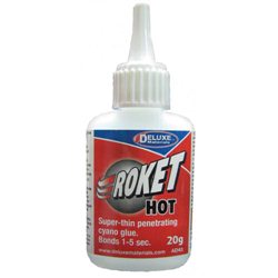 (DL15A) Roket Cyanoacrylate Hot 20gm (super glue)