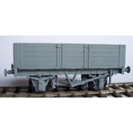 12ton 5 planks Fixed End Wagon (16' Glos. 1907 type) OO plastic kit