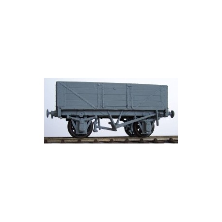 10ton 4 planks Rounded End Wagon (15' "W & G")