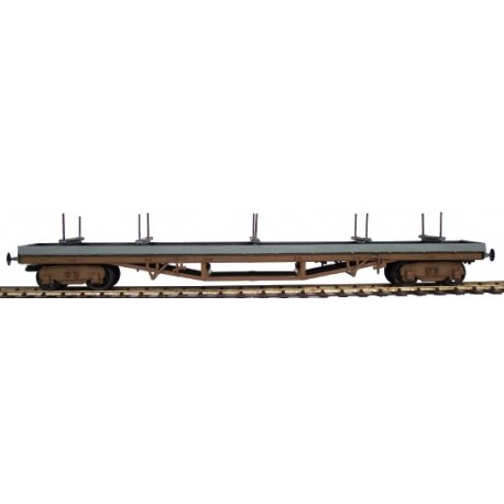 BR Bolster D Wagon (BR Plate Bogies)