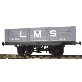 LMS 12ton High-sided Goods Wagon OO plastic Kit