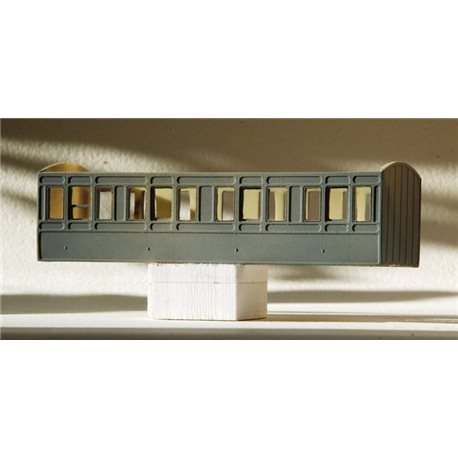 Cambrian and GWR 4w Compo Coach 