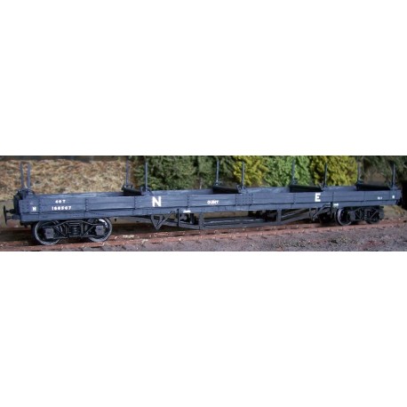 LNER Quint D Bogie Bolster Wagon