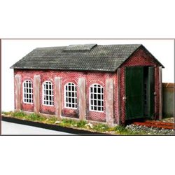 Single road engine shed