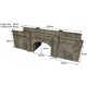 Stone style railway bridge