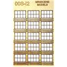 OO Gauge Industrial Window frames