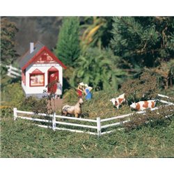 White Wooden Fencing