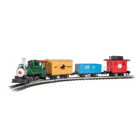 Fast Freight train set G scale