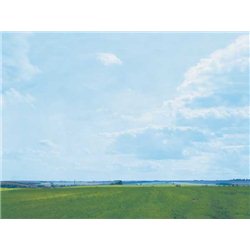 HO Dollnitz valley background mural