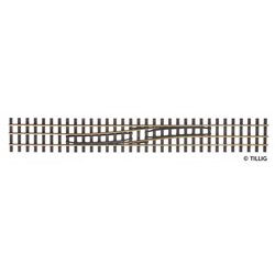 Dual gauge track Straight exchange HO HOe Right to Left