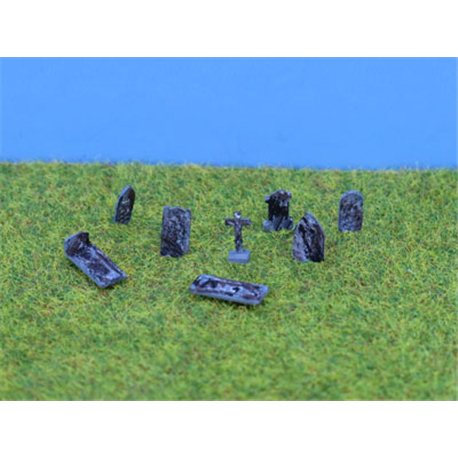 PD Marsh PDX56 - N Gauge Painted gravestones