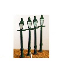 4 square Gas/electric lamps