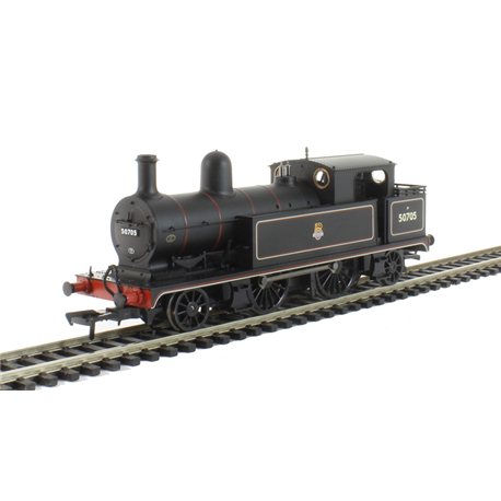 L&YR 2−4−2 Tank 50705 BR Lined Black Early Emblem