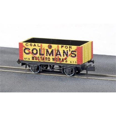 DISC***Colemans Mustard Works 7 plank private owner wagon