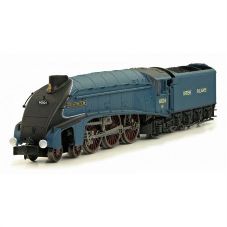 A4 steam locomotive 60004 "William Whitelaw" in British Railways Garter blue