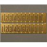 Headcode Number Stencils