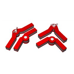 Snap & Glue Adjustable Angle Magnetic Clamps (2 pcs)