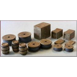 CRATES BARRELS. SACKS AND DRUMS