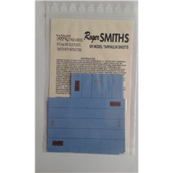 BR (Blue,Post1967) Model WagonSheets 4mm