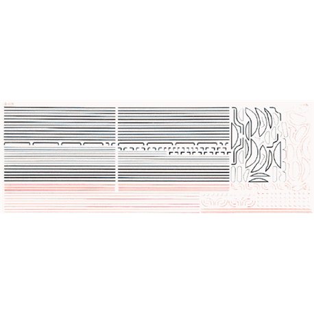LNER Locomotive Lining - Transfers sheet