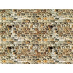 N Embossed card sandstone sheet 250x125mm
