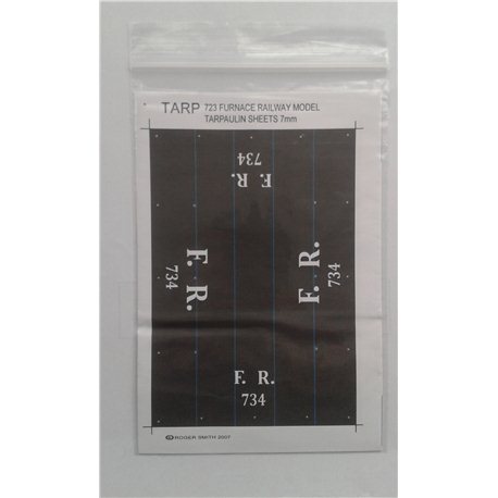 Pre-Group Wagon Tarpaulin Sheets -Furnace Rly. - pack of 2