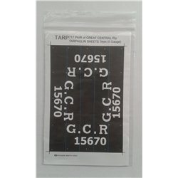 Pre-Group Wagon Tarpaulin Sheets – G.C. Rly. - pack of 2