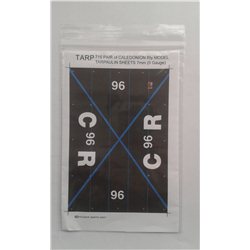 Pre-Group Wagon Tarpaulin Sheets – Caledonian Rly - pack of 2