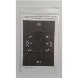 Pre-Group Wagon T/Sheets – North Staffs Rly. - pack of 2