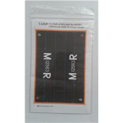 Pre-Group Wagon Tarpaulin Sheets-Mid R/Way - pack of 2