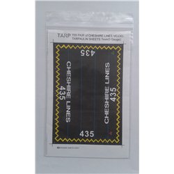 Pre-Group Wagon Tarpaulin Sheets – Cheshire Lines - pack of 2