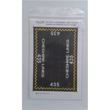 Pre-Group Wagon Tarpaulin Sheets – Cheshire Lines - pack of 2