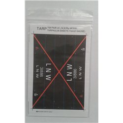 Pre-Group Wagon Tarpaulin Sheets – L.N.W.Rly. - pack of 2