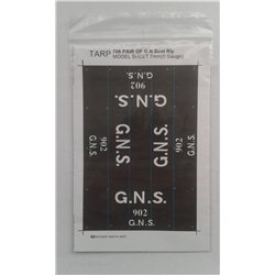 Pre-Group Wagon Tarpaulin Sheets -G.N.S.R. - pack of 2