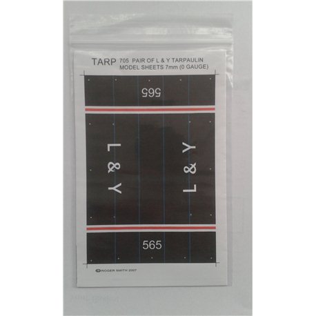 Pre-Group Wagon Tarpaulin Sheets – L & Y - pack of 2