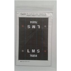 Wagon Tarpaulin Sheets - L.M.R. - pack of 2