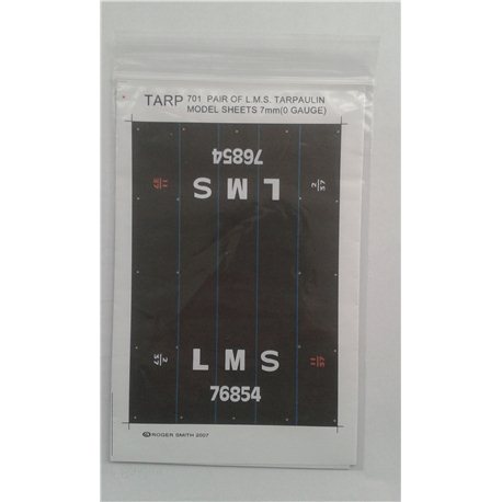 Wagon Tarpaulin Sheets - L.M.R. - pack of 2