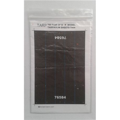 Wagon Tarpaulin Sheets – Early BR - pack of 2