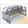 Truss Girder Overbridge Double Track Metal Supports