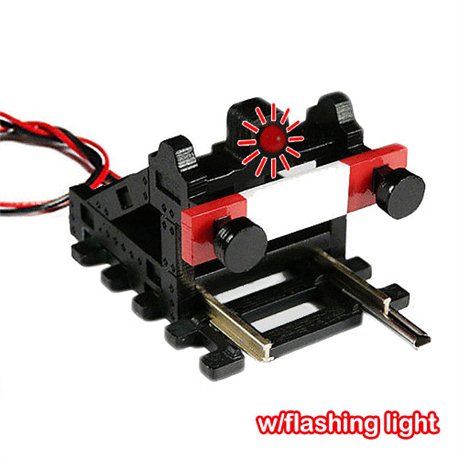 HO/OO Scale Buffer Stop w/Flashing Light (DCC Wireless)