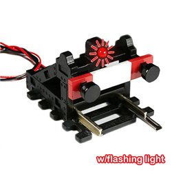 HO/OO Scale Buffer Stop w/Flashing Light (wired)