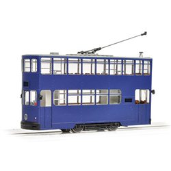 Blue tram