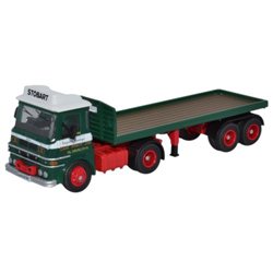 ERF LV Flatbed Trailer Eddie Stobart