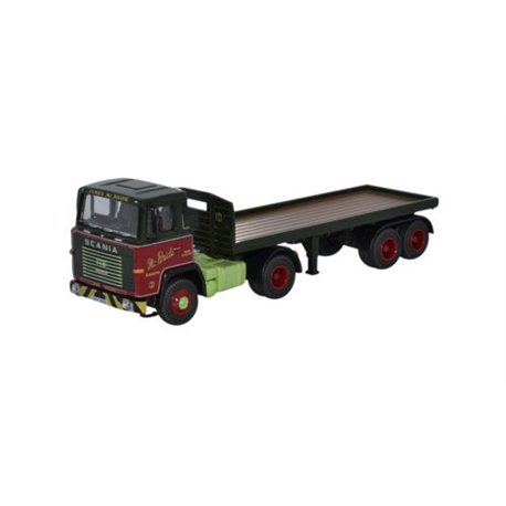 Scania 110 Flatbed Trailer James McBride