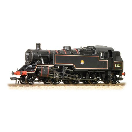 BR Standard Class 3MT Tank 82021 BR Lined Black E/Emblem
