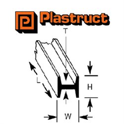 4.0 x 4.0 x 375mm H SECTION 