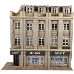 OO/HO Low relief department store