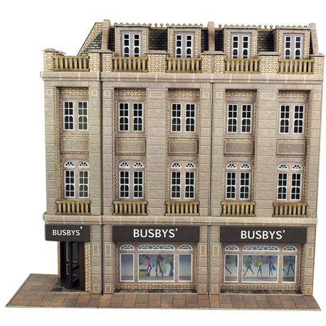 OO/HO Low relief department store