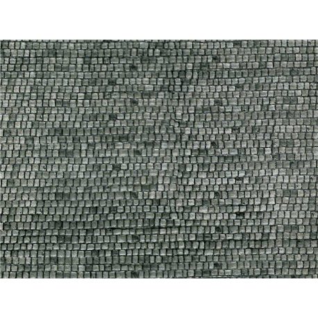 N Embossed card cobble sheet 250x125mm